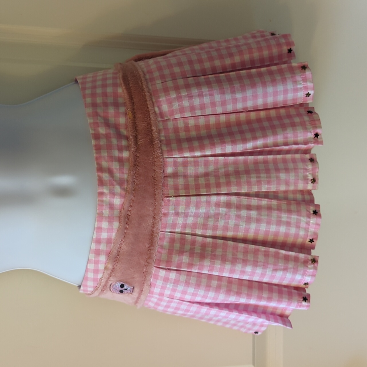 Pink & White Skirt Size Large